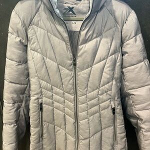 ZeroXposur Women's Silver Puffer Jacket